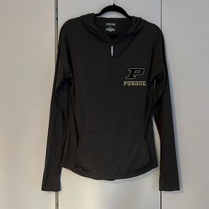 Jansport Purdue Lightweight 1/4 Quarter Zip Hoodie Boilermakers